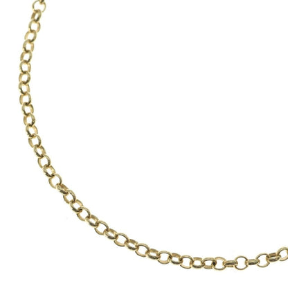 Chrome Hearts 22k Neckchain Roll Chain Necklace Gold