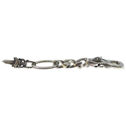 Chrome Hearts Clp Chn Classic-s Short Classic Link Key Chain Silver Key Holder — view 3