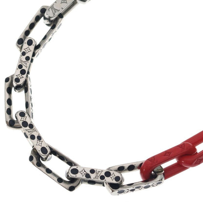 Louis Vuitton LV Yk Collier LV Monogram Chain Infinity Dot Pumpkin Yayoi Kusama