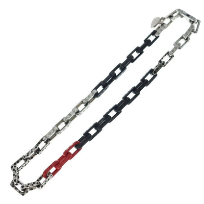 Louis Vuitton LV Yk Collier LV Monogram Chain Infinity Dot Pumpkin Yayoi Kusama — view 2