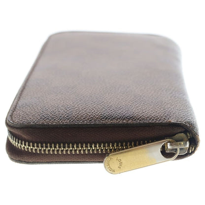 Louis Vuitton Damier Zippy Wallet Zip Around Brown — view 3