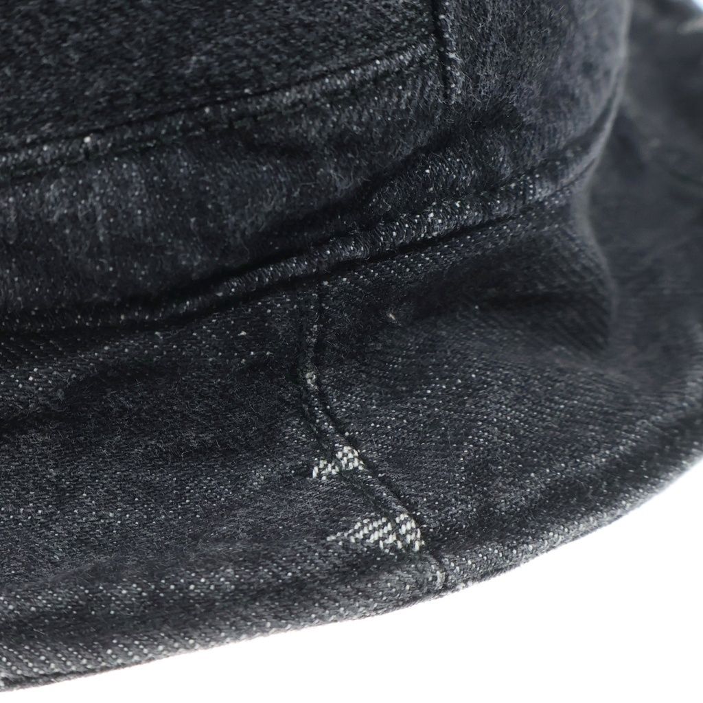 Louis Vuitton Bonnet Damier Giant Wave Monogram Reversible Denim Bucket Hat — view 5