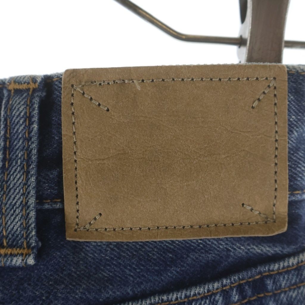 Celine Slim Fit Zip Fly Jeans Denim Pants Indigo — view 6