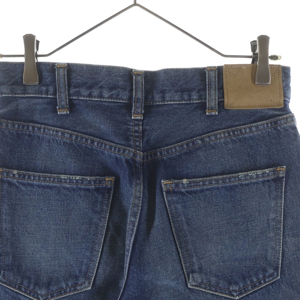 Celine Slim Fit Zip Fly Jeans Denim Pants Indigo — view 4