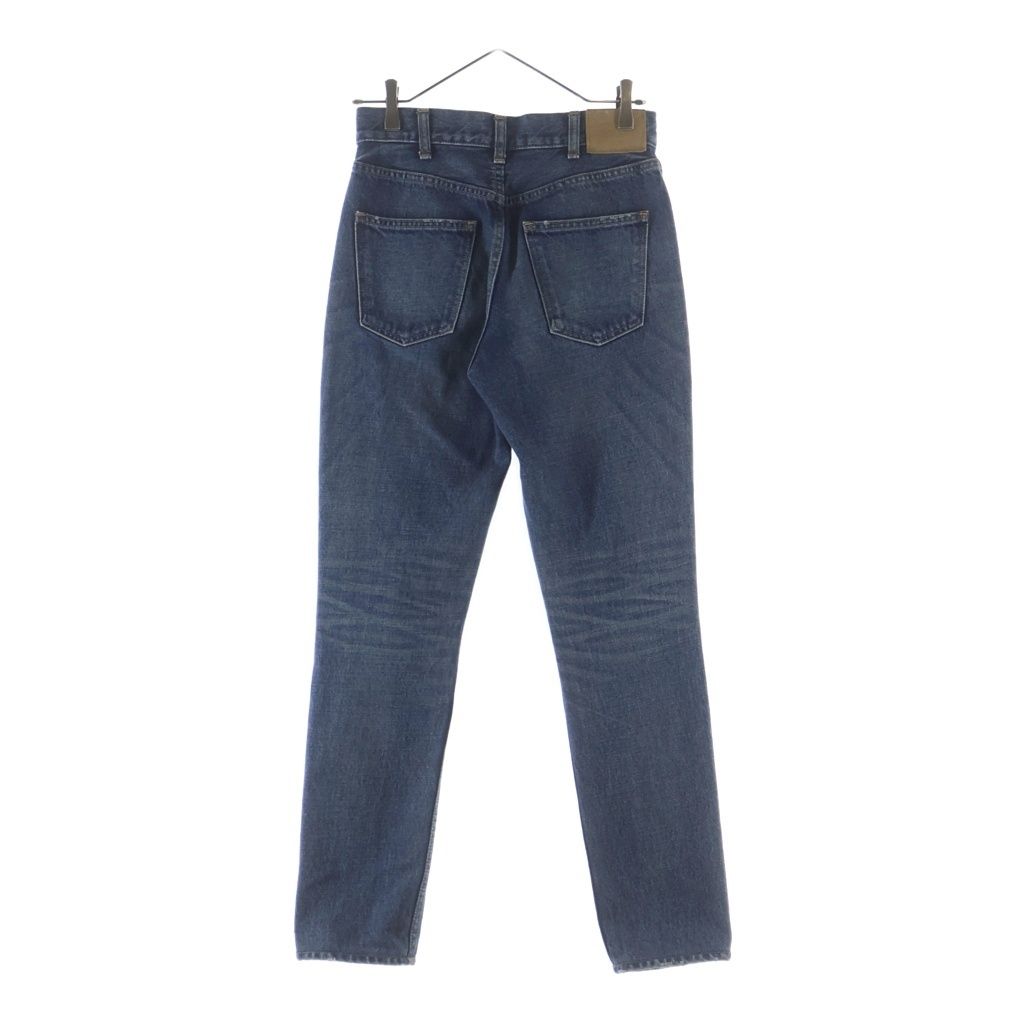 Celine Slim Fit Zip Fly Jeans Denim Pants Indigo — view 2