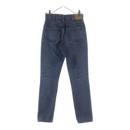 Celine Slim Fit Zip Fly Jeans Denim Pants Indigo — view 2