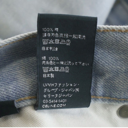 Celine Sunfed Margaret Zip Fly Jeans Denim Pants Indigo — view 6