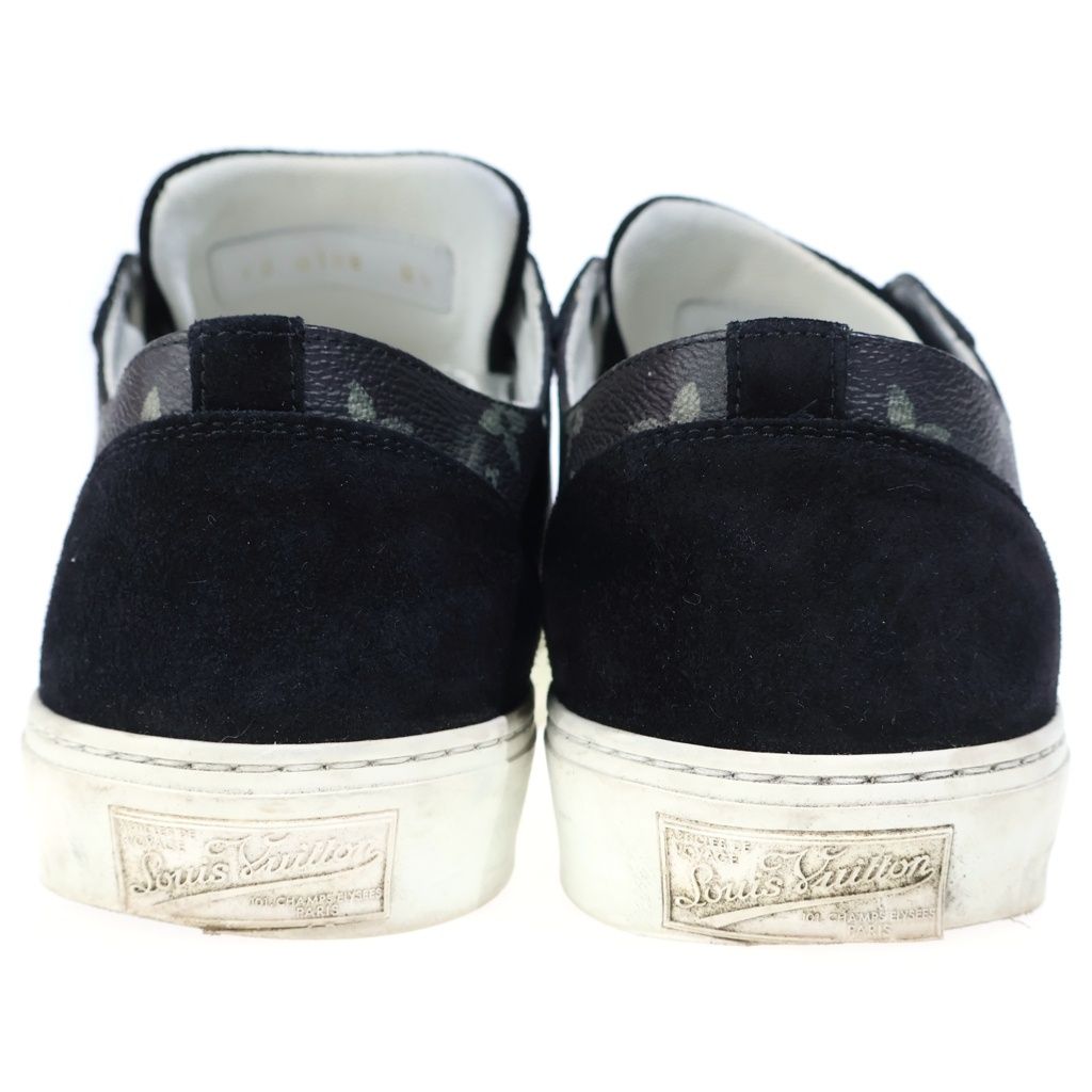 Louis Vuitton Monogram Galaxy Tattoo Line Low Cut Sneakers Black 8.5 — view 3