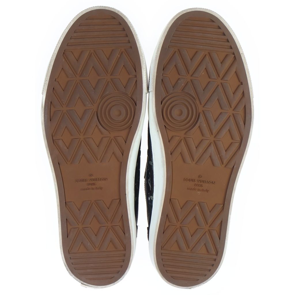 Louis Vuitton Monogram Galaxy Tattoo Line Low Cut Sneakers Black 8.5 — view 5