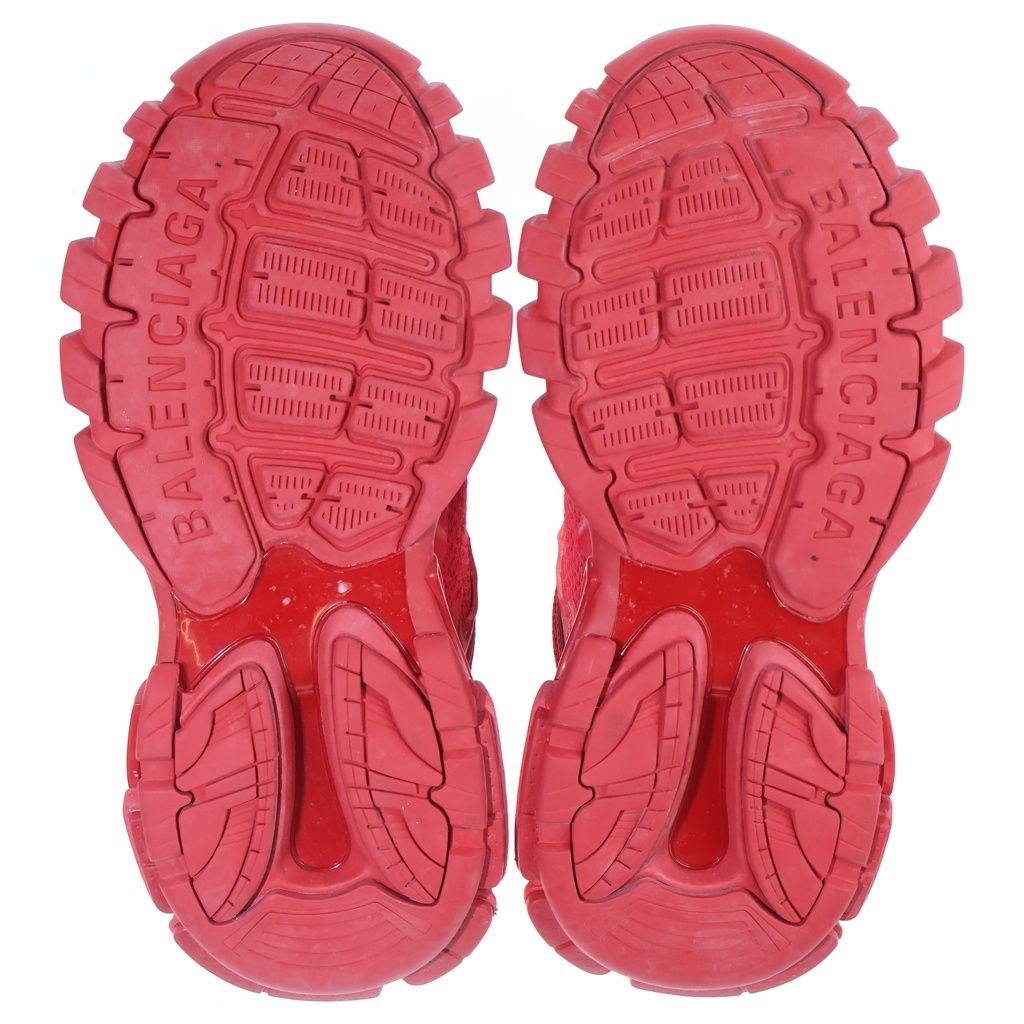 Balenciaga Track 3 Sneaker Low Cut Sneakers Red — view 5
