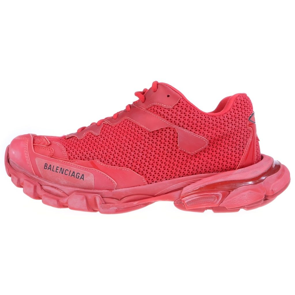 Balenciaga Track 3 Sneaker Low Cut Sneakers Red