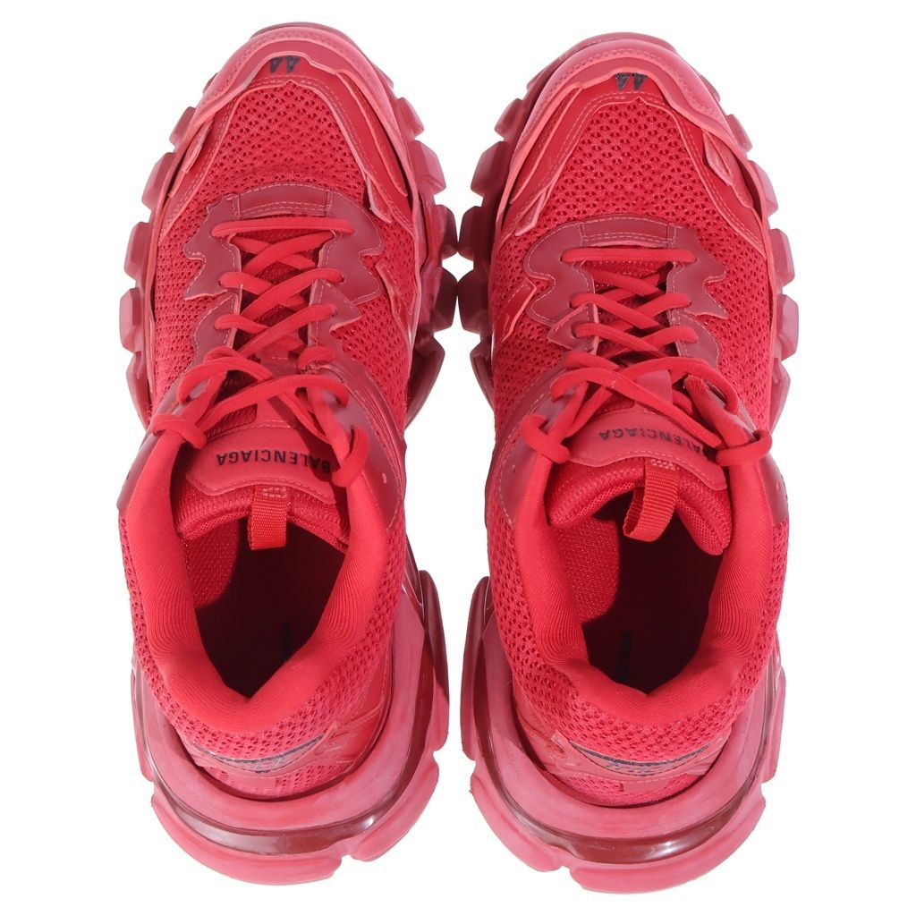Balenciaga Track 3 Sneaker Low Cut Sneakers Red — view 4