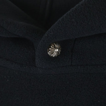 Chrome Hearts Not Detention Not CH Plus Patch Fleece Hoodie Black — view 5