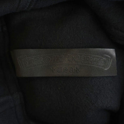 Chrome Hearts Not Detention Not CH Plus Patch Fleece Hoodie Black — view 7