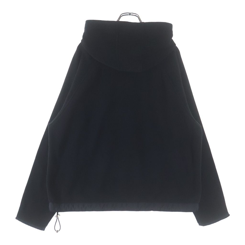 Chrome Hearts Not Detention Not CH Plus Patch Fleece Hoodie Black — view 2