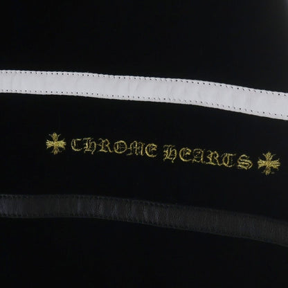 Chrome Hearts Velvet Track Jacket Logo Embroidery Velour Navy — view 5
