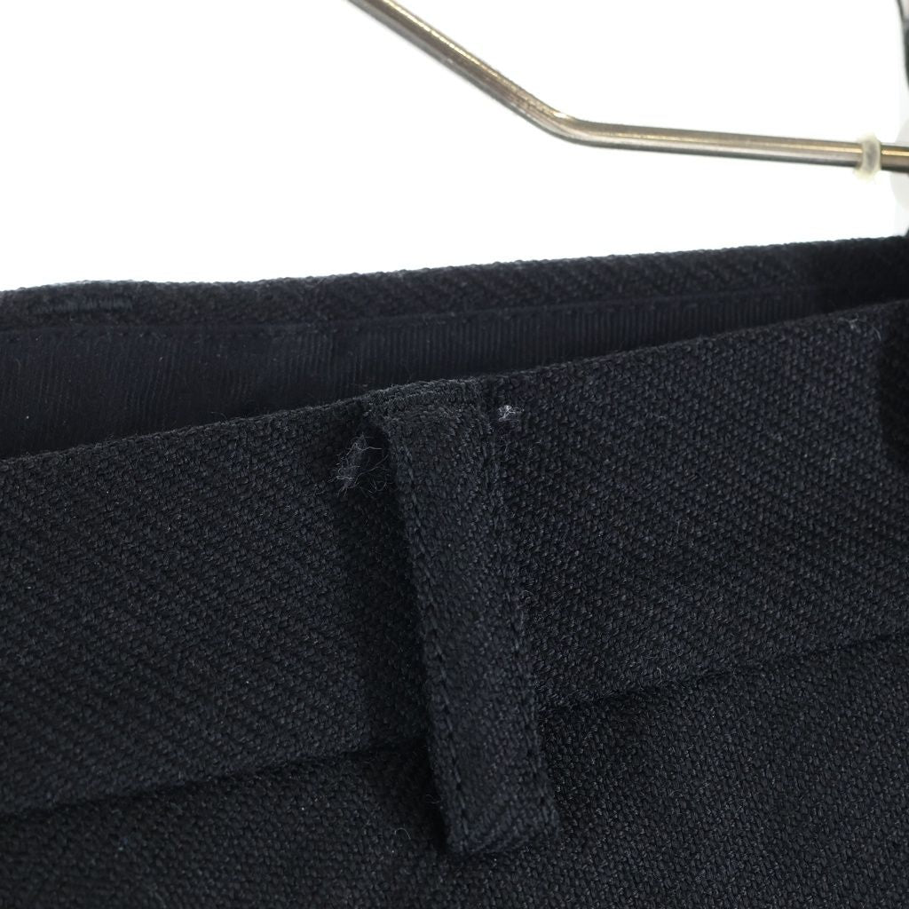 Balenciaga Garde Robe Straight Trousers Long Pants Black — view 5