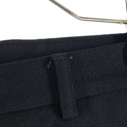 Balenciaga Garde Robe Straight Trousers Long Pants Black — view 5