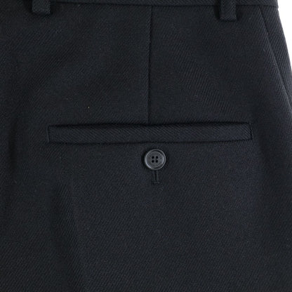 Balenciaga Garde Robe Straight Trousers Long Pants Black — view 6