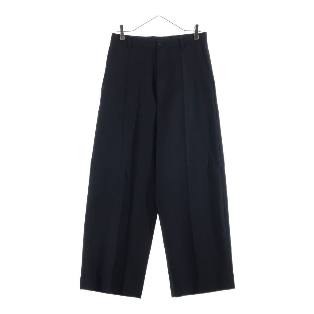 Balenciaga Garde Robe Straight Trousers Long Pants Black