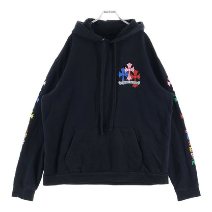 Chrome Hearts Mltcol Cem Crs HD Plvr Multicolor Cemetery Cross Pullover Hoodie — view 2