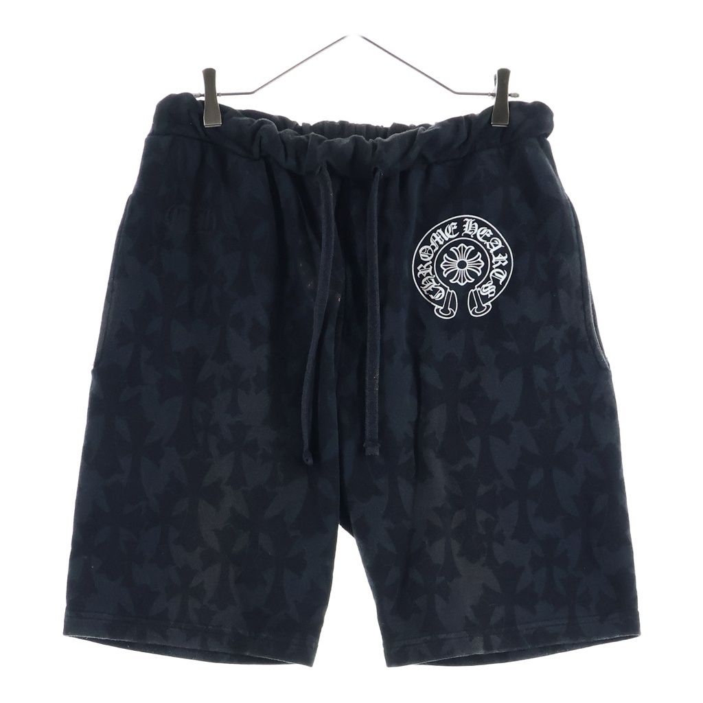 Chrome Hearts Cemetery Cross Pattern Sweatshirt Shorts