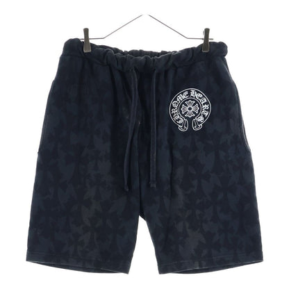 Chrome Hearts Cemetery Cross Pattern Sweatshirt Shorts