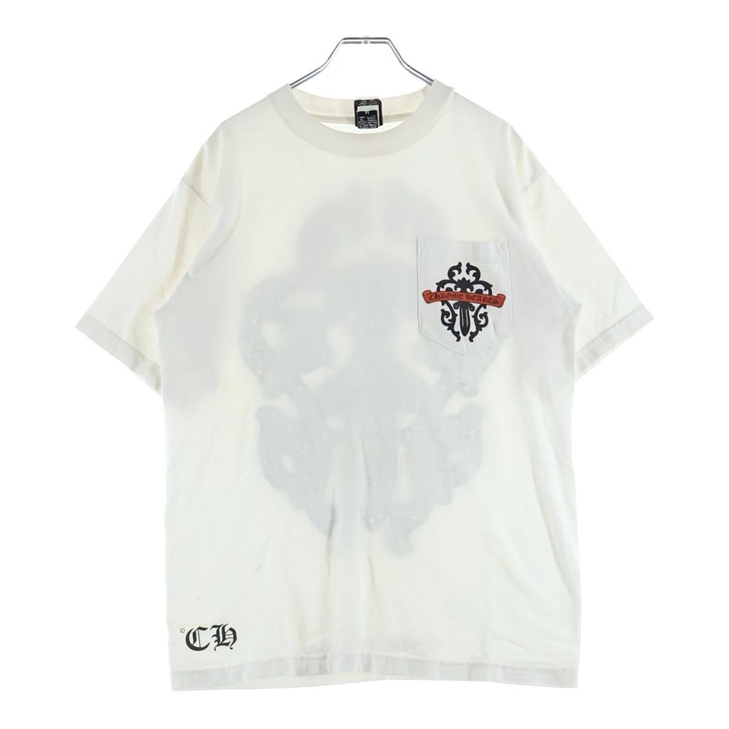 Chrome Hearts Vintage Vine Dagger S Tee Short Sleeve Crew Neck T-Shirt White — view 2