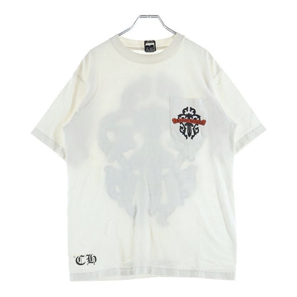 Chrome Hearts Vintage Vine Dagger S Tee Short Sleeve Crew Neck T-Shirt White — view 2
