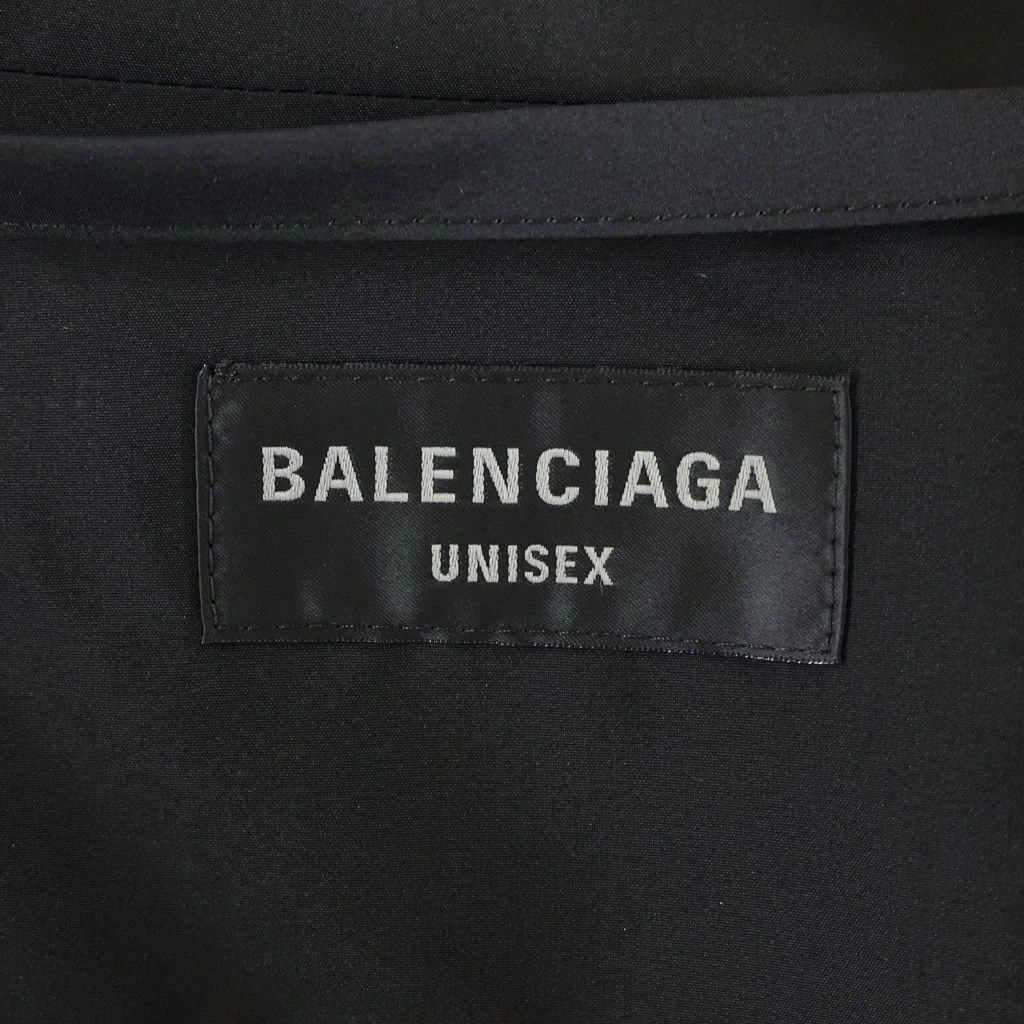 Balenciaga Sports Icon Off Shoulder Tracksuit Off Track Jacket Zip Up Black Blue — view 6