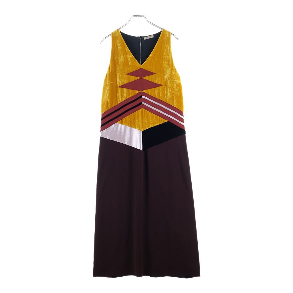 Bottega Veneta Dress Velour Brown