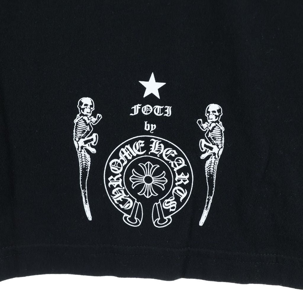 Chrome Hearts Foti Rainbow Scroll Logo L S Tee Back Label Crew Neck Long Sleeve — view 6