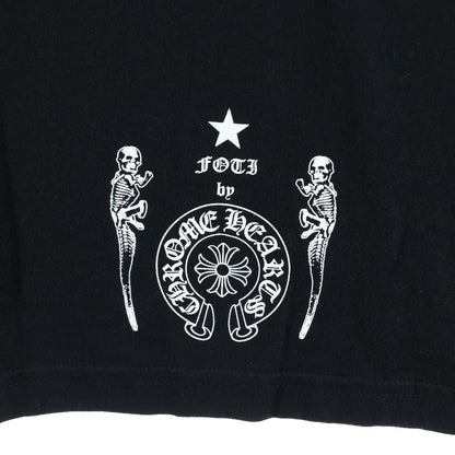 Chrome Hearts Foti Rainbow Scroll Logo L S Tee Back Label Crew Neck Long Sleeve — view 6
