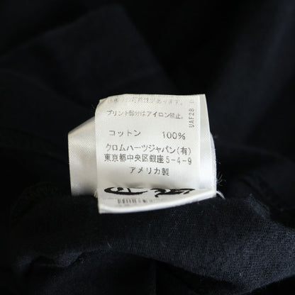 Chrome Hearts Neck Logo Tee Print Short Sleeve T-Shirt Black — view 8