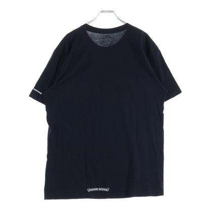 Chrome Hearts Neck Logo Tee Print Short Sleeve T-Shirt Black — view 2