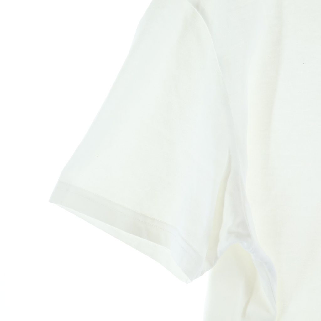 Dior Kenny Scharf Logo T-Shirt Embroidery Crew Neck Short Sleeve White — view 6
