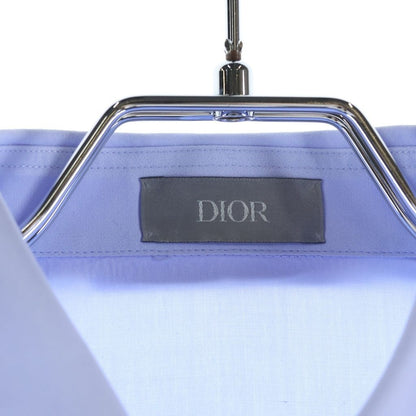 Dior Nike Air Wing Logo Embroidery Long Sleeve Shirt Blue — view 7