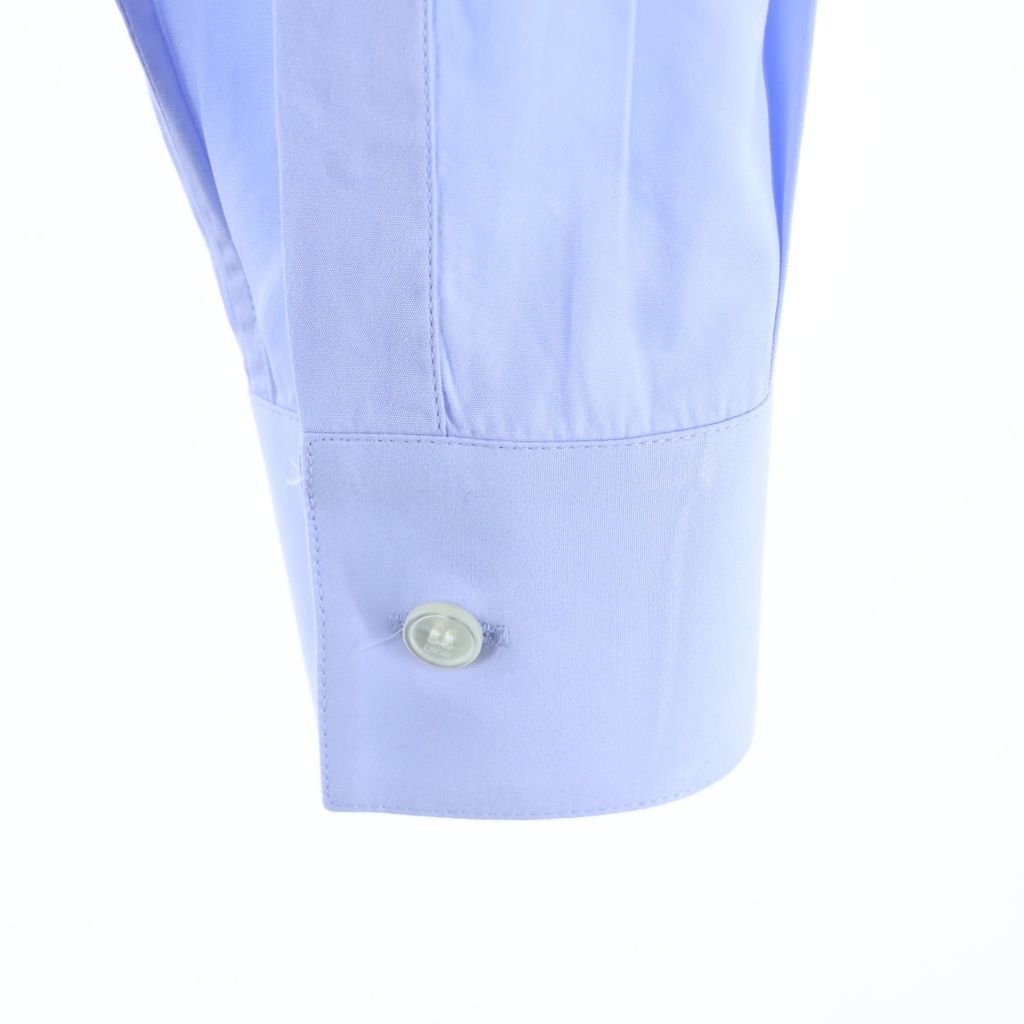 Dior Nike Air Wing Logo Embroidery Long Sleeve Shirt Blue — view 6