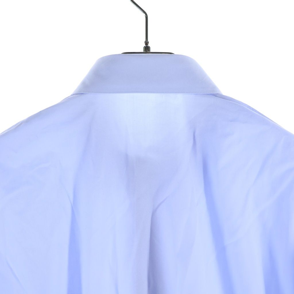 Dior Nike Air Wing Logo Embroidery Long Sleeve Shirt Blue — view 4