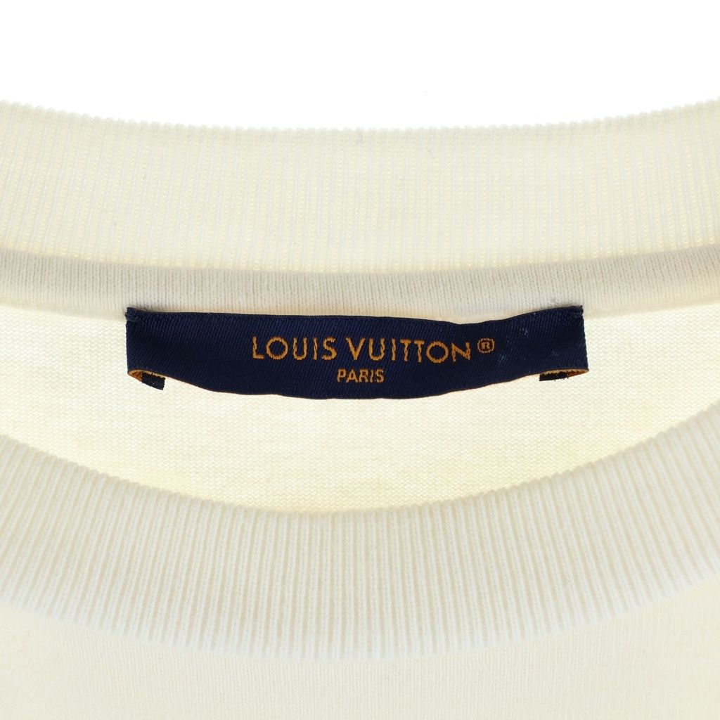 Louis Vuitton Inside Out Crew Neck Short Sleeve T-Shirt White — view 6