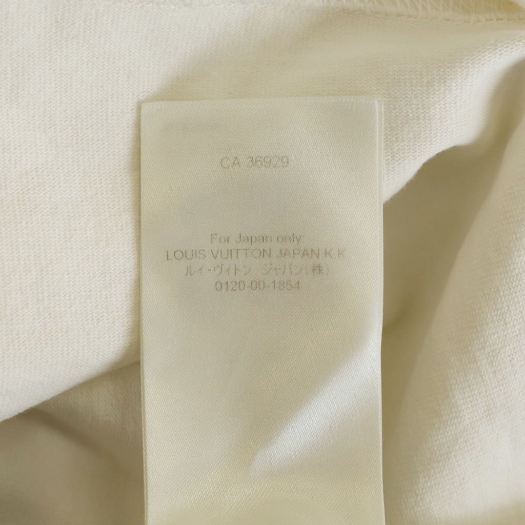 Louis Vuitton Inside Out Crew Neck Short Sleeve T-Shirt White — view 8