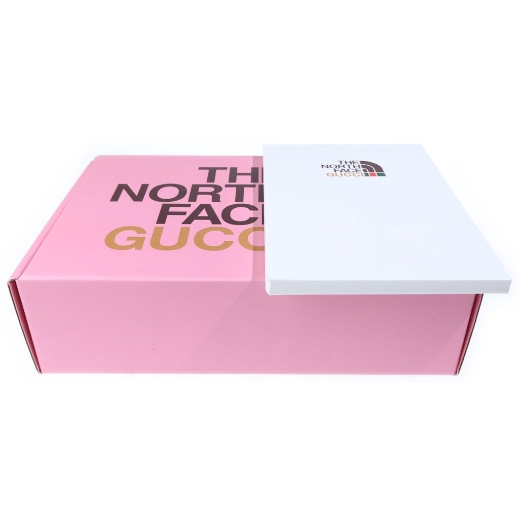 Gucci the North Face Oversize T-Shirt Logo Print Short Sleeve Ivory — view 8