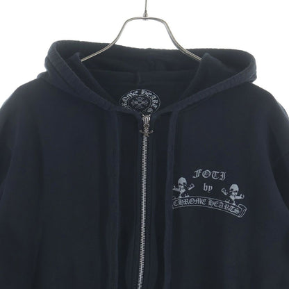 Chrome Hearts Sweatshirt HD Zip Foti Fotiback Print Zip Up Hoodie — view 3