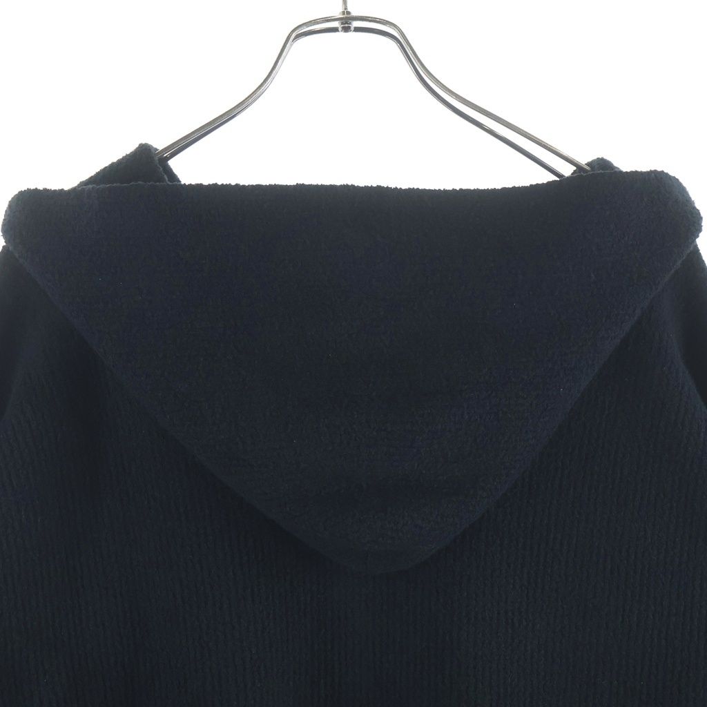 Chrome Hearts Not Calf Hair Leather Cross Patch Knit Pullover Hoodie Not Black — view 4