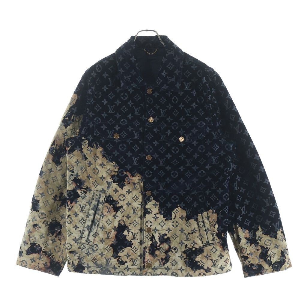 Louis Vuitton Monogram Bree Denim Jacket Frv Navy