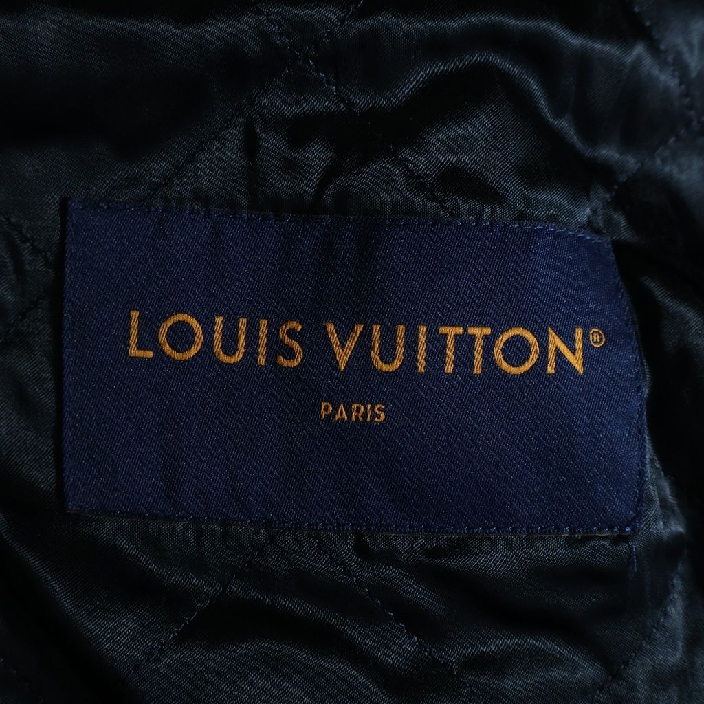 Louis Vuitton Monogram Bree Denim Jacket Frv Navy — view 6