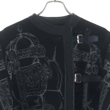 Hermes All Over Pattern Coat — view 3