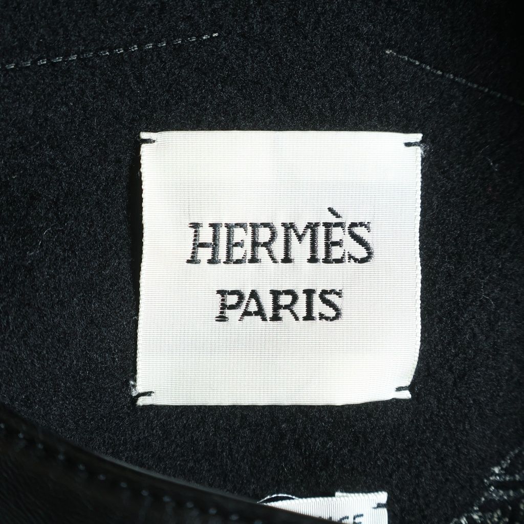 Hermes All Over Pattern Coat — view 7