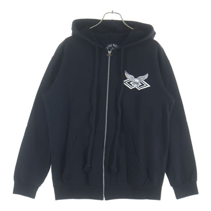 Chrome Hearts Sweatshirt HD Zip Foti Fotiback Print Zip Up Hoodie — view 2