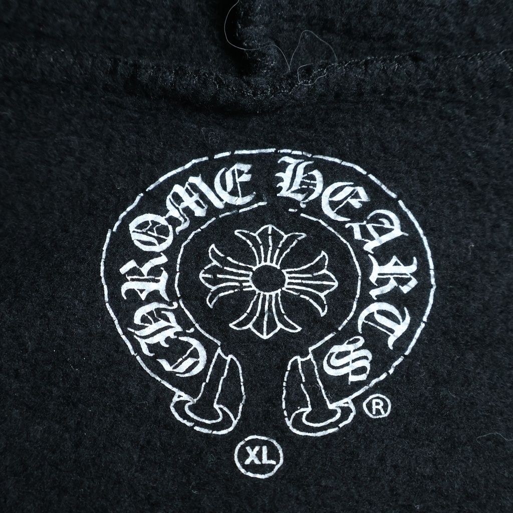 Chrome Hearts Sweatshirt HD Zip Foti Fotiback Print Zip Up Hoodie — view 8
